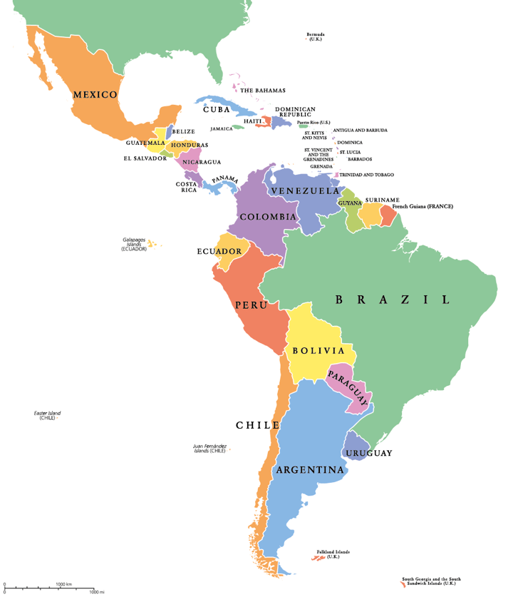 Latam Map