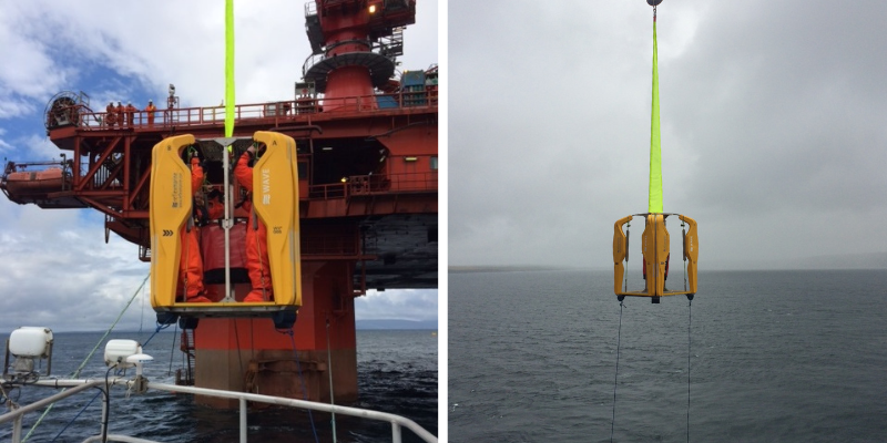 Read Crew transfer by crane in decommissioning